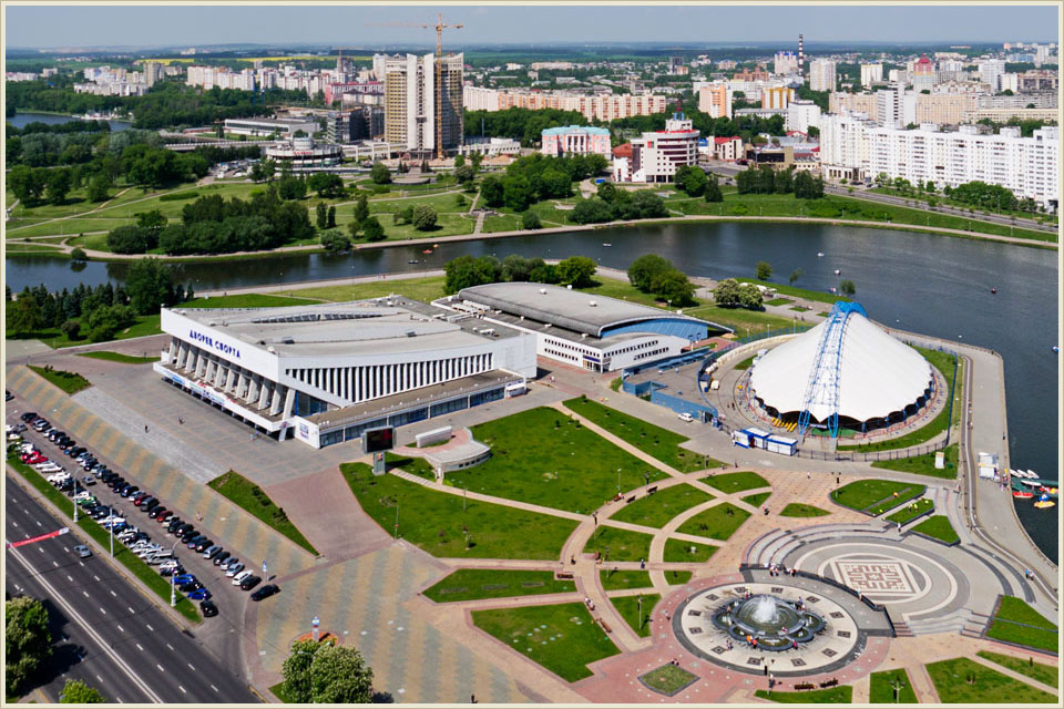 Дворец Спорта рядом с Хостел Минск